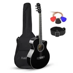 Kadence Frontier Series Acoustic Electric Guitar - Spruce Wood Finish Electri.... Fixed Price $135.15.