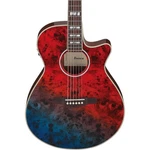 Ibanez 250TH Anniv Acoustic-electric Guitar, Poplar Burl Top, America. Fixed Price $399.99.