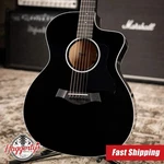 Taylor 214CE-BLK Plus Grand Auditorium Acoustic/electric Guitar Black With Har. Fixed Price $1499.00.