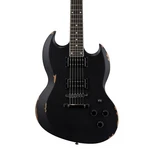 Esp Ltd Volsung Lars Fredriksen Signature E/g, Ebony Fb, Distressed Black Satin. Fixed Price $1257.26.