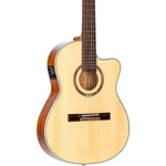 Ortega RCE138-T4 Thinline A/e Nylon Guitar High Gloss Natural Refurbished. Fixed Price $571.99.