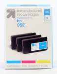 Up & Remanufactured Hp 952 Cyan/magenta/yellow Standard 3-PACK Ink Cartridges. Fixed Price $15.99.