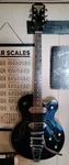 Epiphone Archtop Wildkat Electric Guitar With Bigsby Tailpiece And P-90 Pickups. Fixed Price $375.00.