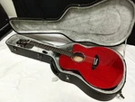 Michael Kelly Series 60 Jumbo Cutaway Acoustic Electric Guitar Trans Red W/ Case. Fixed Price $529.99.