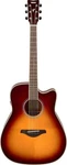 Yamaha Fgc-ta Transacoustic Dreadnought Cutaway Acoustic-electric Guitar Brown. Fixed Price $879.99.