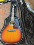 Ibanez SGE220-VS Acoustic Electric Guitar Sunburst + Hard Case. Fixed Price $395.00.
