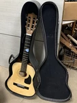 Austin Acoustic Guitar AU-136S Natural Blonde String With Case. Fixed Price $175.00.