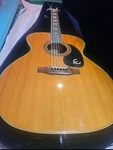 Vintage Epiphone FT-135 Dreadnought Acoustic Guitar 6 Spruce Rosewood Brown. Fixed Price $400.00.