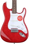 Squier Affinity Series Stratocaster Qmt Electric Guitar - Crimson Red. Fixed Price $339.99.
