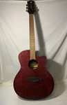 Luna Qa Tpp Gypsy Quilt Ash Grand Concert Acoustic Electric Guitar. Fixed Price $219.12.
