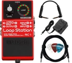 Boss RC-1 Loop Station W/ Power Supply. Fixed Price $129.99.