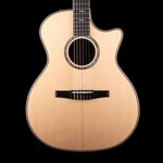 Taylor 814CE-N Nylon String Acoustic Electric Guitar Natural With Case. Fixed Price $3999.00.