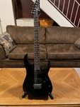 2009 Ibanez Black RG120 Shredder Guitar W Inf 3 And 4 Pus. Exc. Cond.. Fixed Price $200.00.