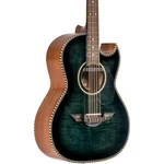 H Jimenez LBQ1E El Estandar Flame Maple Top Ae Bajo Quinto Transparent Black. Fixed Price $858.99.