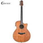 Crafter Silver Series Acoustic Electric Guitar With Cutaway HG100-CE-BR. Fixed Price $339.99.