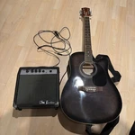 Glen Burton Cutaway Acoustic Guitar GM-10 Amp Sunburst 6 String Excellent Cond.. Fixed Price $129.00.