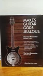 Danelectro Guitars Resonator 2018 Print Ad 11 X 8.5 D3. Fixed Price $8.95.