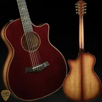 2024 - Taylor Custom #23 Ga Baritone 8 Black Limba/lutz Spruce Chocolate Burgu. Fixed Price $6999.00.