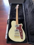 Reverend Flatroc Electric Guitar (2008, Korea) - Cream Mint Unplayed W/ Case. Fixed Price $1000.00.