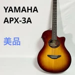 Good Condition Yamaha APX-3A Electric-acoustic Guitar. Fixed Price $436.26.