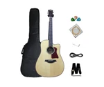 Gosila Solid Spruce Top Acoustic Guitar,fishman Eq,no Back Bracing CS801310/CEQ. Fixed Price $287.64.