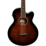 Ibanez AEB10E 4-STRING Acoustic-electric Bass, Spruce Top, Dark Violin Sunburst. Fixed Price $469.99.