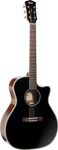 Cort Essence Series Grand Auditorim Cutaway A/e Guitar Black Top. Fixed Price $449.99.