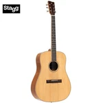 Stagg Series Dreadnought Spruce Top Acoustic Guitar Natural SA45 D-lw. Fixed Price $249.99.