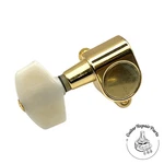 Takamine TGP0553P Guitar Tuning Keys (6 Pcs) - Gold W. White Pearl Button. Fixed Price $79.91.