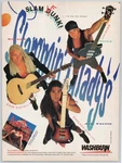 Washburn Guitars Slammin Gladys Chicago Music 1993 Vintage Print. Fixed Price $12.85.