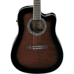 Ibanez PF28ECEDVS Series Acoustic Electric, Dark Violin Sunburst High Gloss. Fixed Price $329.99.