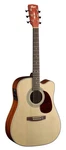 Cort MR500EOP Series Dreadnought Acoustic Electric Cutaway Guitar. Open Pore. Fixed Price $379.99.