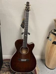 Seagull Artist Mosaic Concert Hall Cw Acoustic Electric Guitar, Bourbon Burst. Fixed Price $1350.00.