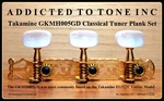 Takamine Vintage Nos GKMH005GD Classical Tuner Plank Set / Used On Model EG522C. Fixed Price $79.95.