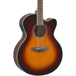Yamaha CPX600 Medium Jumbo Acoustic-electric Guitar Old Violin Sunburst. Fixed Price $419.99.