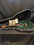 Ovation 1761 Standard Balladeer Usa Acoustic/electric Guitar-emerald Green-ohsc. Fixed Price $999.00.