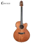 Crafter Silver Series Spruce Top Jumbo Cutaway Acoustic Electric Guitar - Brown. Fixed Price $269.45.