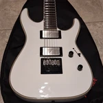 Esp Ltd Deluxe MH-1000 White Solid Body 6-STRING 24-FRET Right-handed Gig Bag. Fixed Price $609.99.