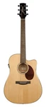 Jasmine JD37CE-NAT Dreadnought Acoustic Electric Guitar. Natural Finish. Fixed Price $429.00.