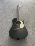 Fender Sonoran Sce Bk California Series Black Acoustic Electric Guitar + Gig Bag. Fixed Price $325.00.