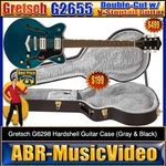 Gretsch G2655 Streamliner Jr. Double Guitar G6298 16" Hollow Hardshell Case. Fixed Price $675.00.