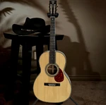 Handmade 00042 Acoustic Electric Guitar Bone Nut Solid Spruce Top Gold Part. Fixed Price $409.00.