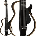 Yamaha SLG200N Silent Guitar Nylon String Translucent Black W/ Original Bag. Fixed Price $586.69.