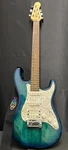 Dean Avalanche Electric Guitar Korean (E070537) Green/blue W/jesus Strap. Fixed Price $249.99.