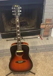 Ibanez SGE220-VS Electric Acoustic Guitar. Fixed Price $175.00.