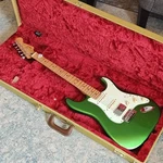 Fender Player Plus Stratocaster Electric Guitar Green 2023 With Case, Strap. Fixed Price $782.00.