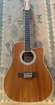 Aiersi 12 String Acoustic Electric Guitar. Fixed Price $235.00.