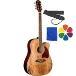 Oscar Schmidt OG2CESM Acoustic Electric Guitar With Strap And Picks. Fixed Price $349.99.