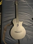 Enya Nova Go SP1 Black Carbon Fiberacoustic Guitar Composite W/ Gig Bag & Strap. Fixed Price $205.00.