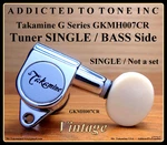 Takamine Series Bass Side Tuner Single Not Set / GKMH007CR 6 String. Fixed Price $36.95.